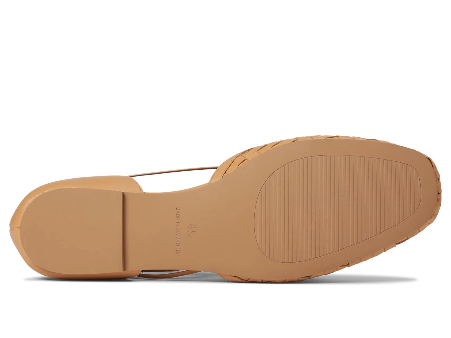 Madewell The Celina Lace-Up Flat In Woven Leather 5 Madewell The Celina Lace-Up Flat In Woven Leather - Image 3