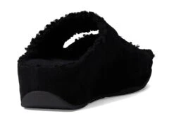 FitFlop Shuv Two-Bar Shearling-Lined Suede Slides -Sperry Sales Store 61QOkH2AYHL