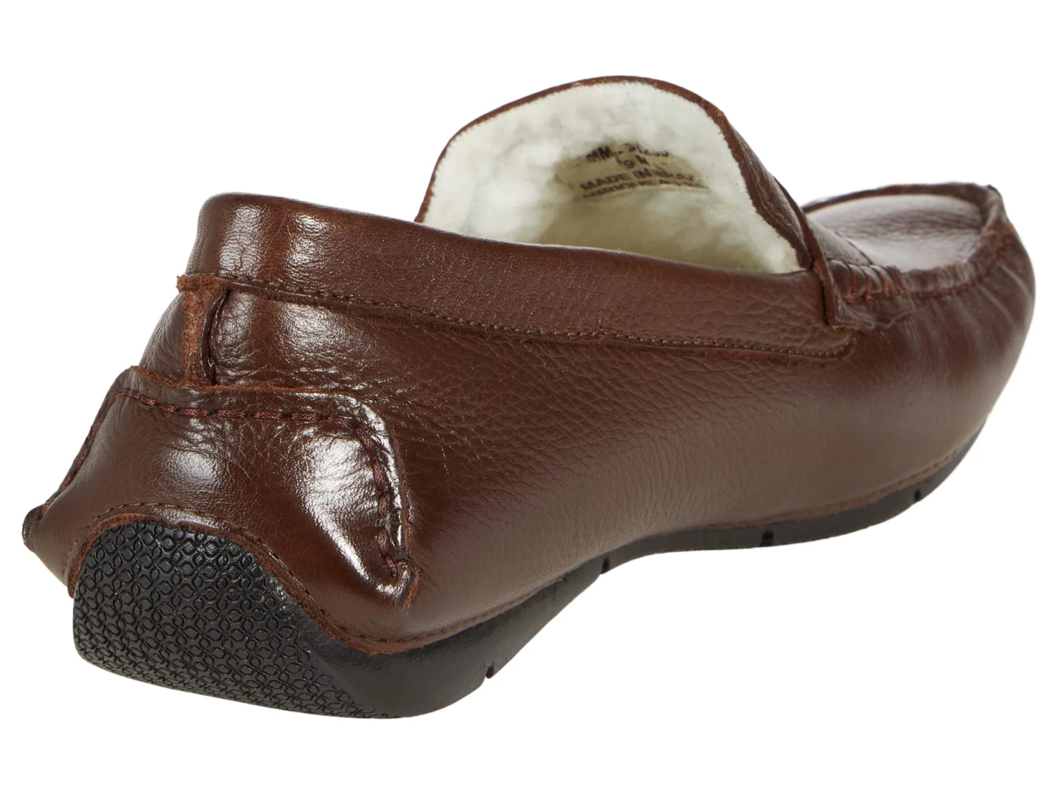 Massimo Matteo Faux Fur Penny Loafer 7 Massimo Matteo Faux Fur Penny Loafer - Image 5