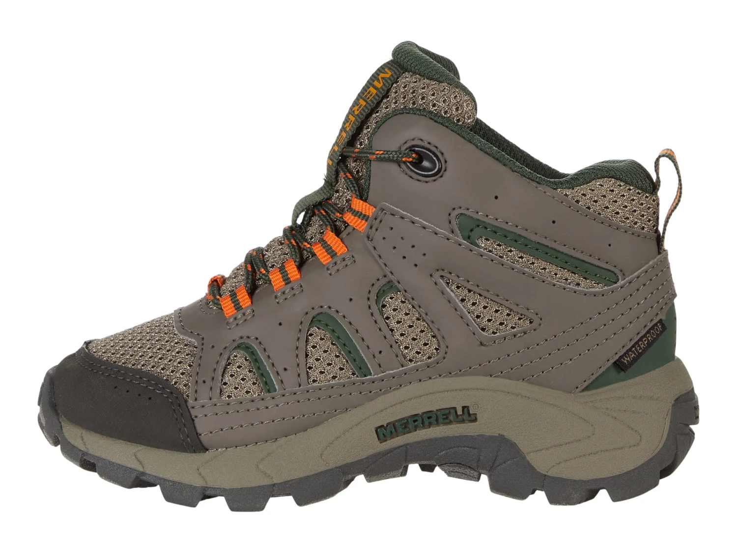 Merrell Kids Oakcreek Mid Lace Waterproof (Little Kid/Big Kid) 6 Merrell Kids Oakcreek Mid Lace Waterproof (Little Kid/Big Kid) - Image 4