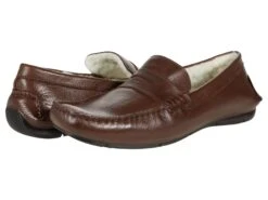 Massimo Matteo Faux Fur Penny Loafer