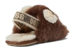 UGG Kids Fluff Yeah Slide Lion Stuffie (Toddler/Little Kid) -Sperry Sales Store 71pOvUGbvL