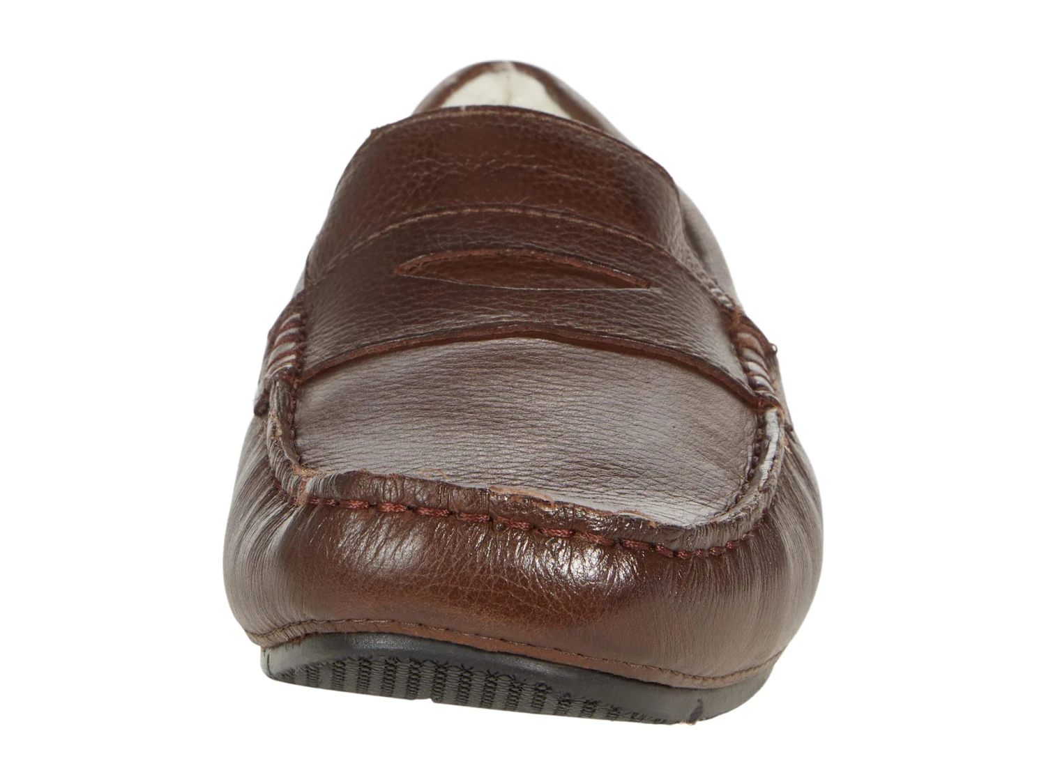 Massimo Matteo Faux Fur Penny Loafer 8 Massimo Matteo Faux Fur Penny Loafer - Image 6