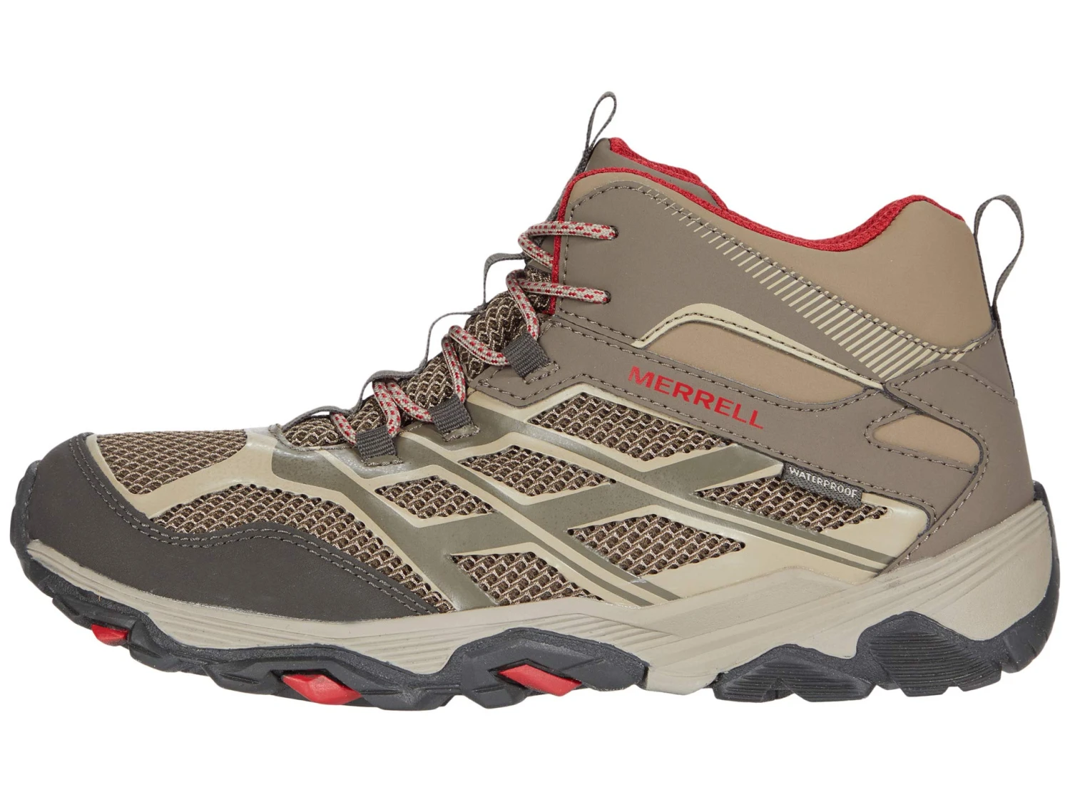 Merrell Kids Moab FST Mid Waterproof (Little Kid/Big Kid) 6 Merrell Kids Moab FST Mid Waterproof (Little Kid/Big Kid) - Image 4